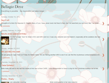 Tablet Screenshot of bellagiodove.blogspot.com