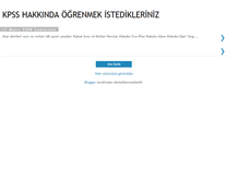 Tablet Screenshot of ankarakpsskursu.blogspot.com