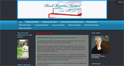 Desktop Screenshot of bookreaderscentral.blogspot.com