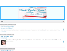 Tablet Screenshot of bookreaderscentral.blogspot.com