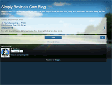 Tablet Screenshot of cowgifts.blogspot.com