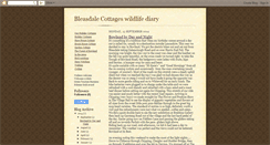 Desktop Screenshot of bleasdalecottages.blogspot.com