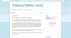 Desktop Screenshot of clippingmakescents.blogspot.com
