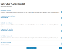 Tablet Screenshot of culturayamenidades.blogspot.com