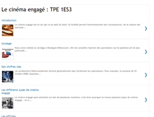 Tablet Screenshot of cinema-engage.blogspot.com