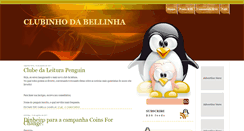 Desktop Screenshot of clubinhodabellinha.blogspot.com