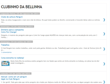 Tablet Screenshot of clubinhodabellinha.blogspot.com