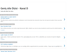 Tablet Screenshot of genisaile-kanald.blogspot.com