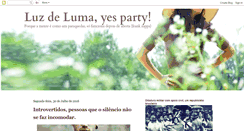 Desktop Screenshot of luzdeluma.blogspot.com