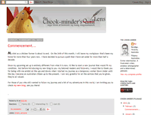Tablet Screenshot of chook-mindersquill.blogspot.com