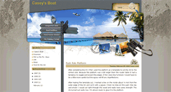 Desktop Screenshot of caseysboat.blogspot.com