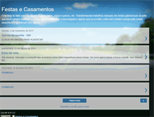 Tablet Screenshot of casandoefestejando.blogspot.com