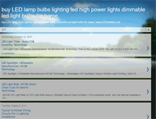 Tablet Screenshot of ledbulblightstubelighting.blogspot.com