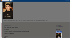 Desktop Screenshot of jhubpoker.blogspot.com
