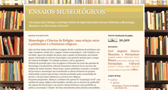 Desktop Screenshot of ensaiosmuseologicos.blogspot.com