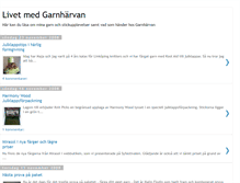 Tablet Screenshot of garnharvansblogg.blogspot.com