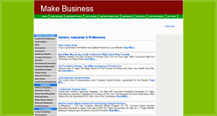 Desktop Screenshot of makebusines.blogspot.com