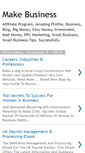 Mobile Screenshot of makebusines.blogspot.com