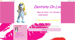 Desktop Screenshot of dicasdentistaonline.blogspot.com