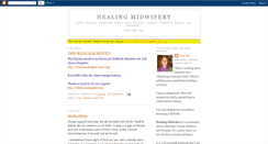 Desktop Screenshot of healingmidwifery.blogspot.com