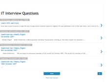 Tablet Screenshot of it-interview-question.blogspot.com