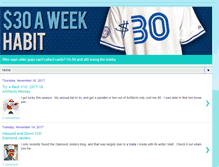 Tablet Screenshot of 30aweekhabit.blogspot.com