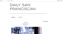 Desktop Screenshot of dailysanfranciscan.blogspot.com