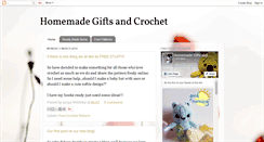 Desktop Screenshot of homemadegiftsandcrochet.blogspot.com