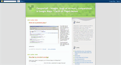 Desktop Screenshot of geoportail.blogspot.com