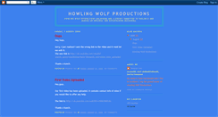 Desktop Screenshot of howlingwolfmachinima.blogspot.com