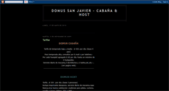 Desktop Screenshot of domussanjavier.blogspot.com