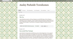 Desktop Screenshot of ansleyparkside.blogspot.com