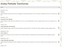 Tablet Screenshot of ansleyparkside.blogspot.com