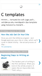 Mobile Screenshot of c-templates.blogspot.com