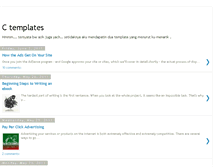 Tablet Screenshot of c-templates.blogspot.com