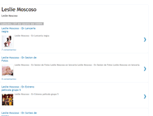 Tablet Screenshot of lesliemoscoso.blogspot.com