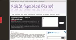 Desktop Screenshot of nokiasymbiangizmo.blogspot.com