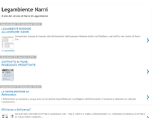 Tablet Screenshot of legambientenarni.blogspot.com