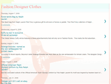 Tablet Screenshot of fashiondesignerclothes.blogspot.com