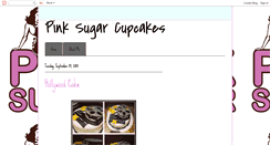 Desktop Screenshot of pinksugarcakes.blogspot.com