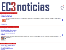 Tablet Screenshot of ec3noticias.blogspot.com