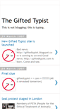 Mobile Screenshot of giftedtypist.blogspot.com