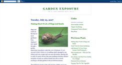 Desktop Screenshot of gardenexposure.blogspot.com