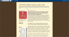 Desktop Screenshot of cefww1soldiercajeffs.blogspot.com