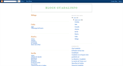 Desktop Screenshot of blogsguadalinfo.blogspot.com