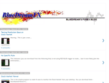 Tablet Screenshot of bluedreamfx.blogspot.com
