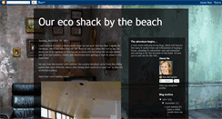 Desktop Screenshot of ecobeachshack.blogspot.com