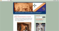 Desktop Screenshot of knightsofcolumbuslatinmass.blogspot.com