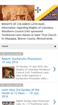 Mobile Screenshot of knightsofcolumbuslatinmass.blogspot.com