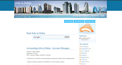Desktop Screenshot of dubaijobzs.blogspot.com